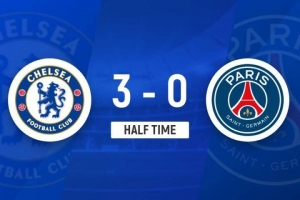 切尔西3-0领先巴黎！媒体人：限制巴黎的前提是能跑、能对抗