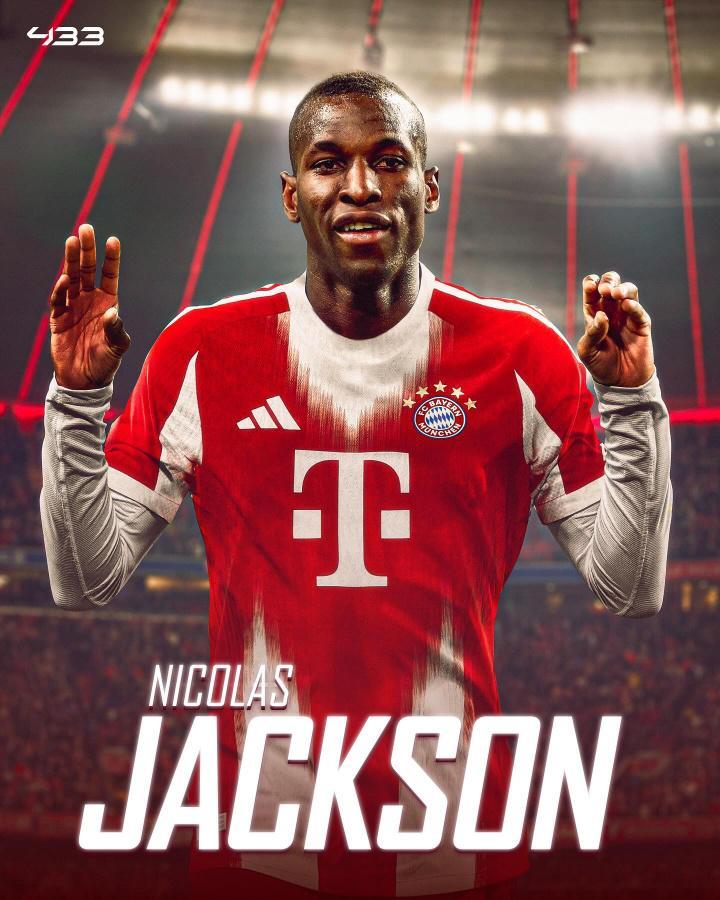 华体会-记者：拜仁与杰克逊达成口头协议！正与切尔西谈租借+6000万买断